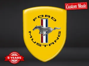 Ford Mustang Adesivi Lunotto Posteriore Alta Qualità Design Drift